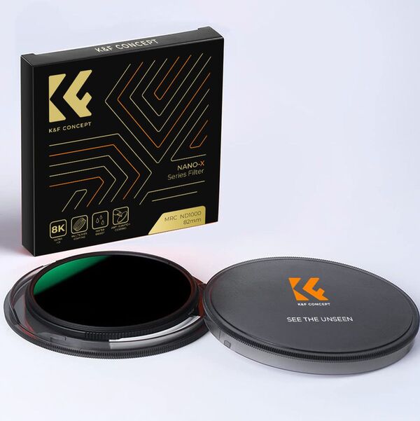 K&F Concept Graufilter ND1000 Filter Nano X - 10 stops  67mm