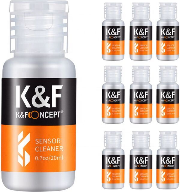 K&F Concept Linsen Reinigungsflüssigkeit 20ml - 10 Flaschen 