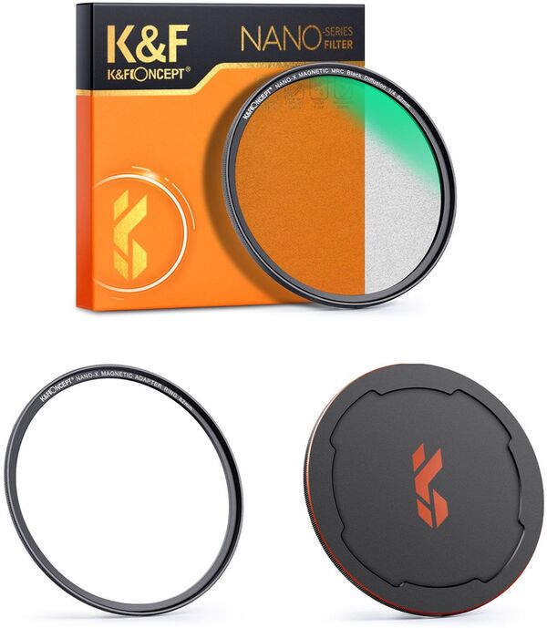 K&F Concept Magnetic Filter Nano X  67mm 1/4 Black Mist