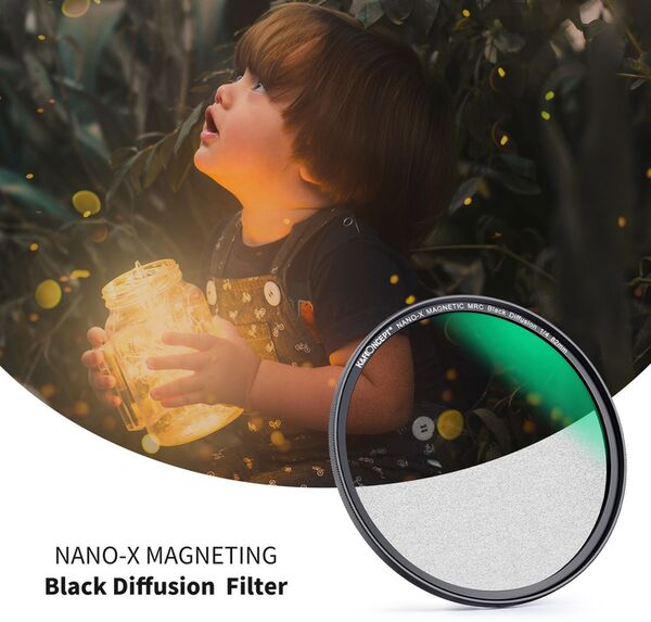 K&F Concept Magnetic Filter Nano X  72mm 1/4 Black Mist