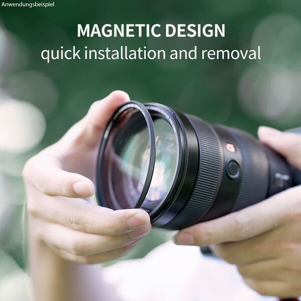 K&F Concept Magnetic Filter Nano X  72mm 1/8 Black Mist