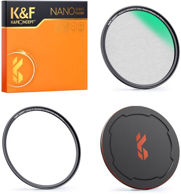 K&F Concept Magnetic Filter Nano X  82mm 1/4 Black Mist