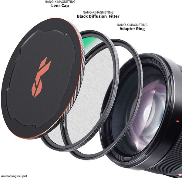 K&F Concept Magnetic Filter Nano X  82mm 1/4 Black Mist