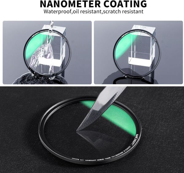 K&F Concept Magnetic Filter Nano X  82mm 1/4 Black Mist