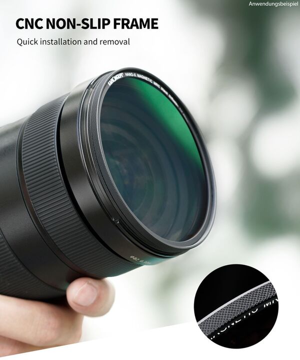 K&F Concept Magnetic Filter Nano X  82mm 1/4 Black Mist