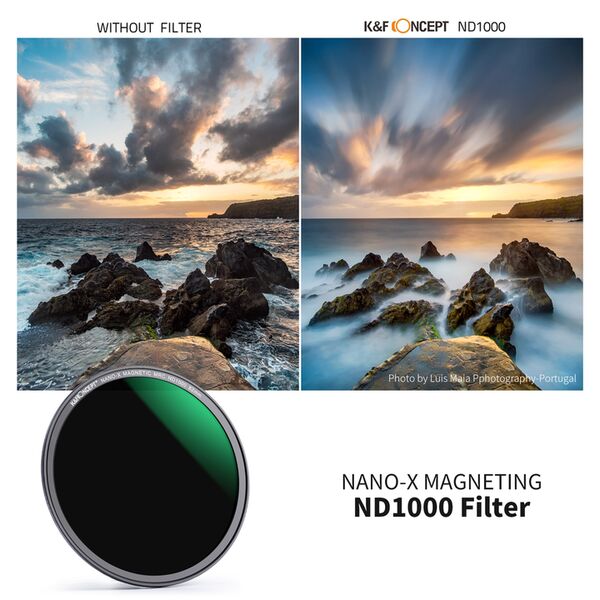 K&F Concept Magnetic Lensfilter-Kit CPL-ND-UV  49mm