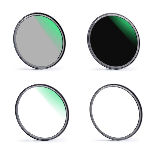 K&F Concept Magnetic Lensfilter-Kit CPL-ND-UV  55mm