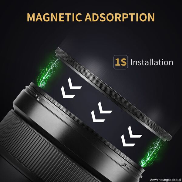 K&F Concept Magnetic Lensfilter-Kit CPL-ND-UV  55mm