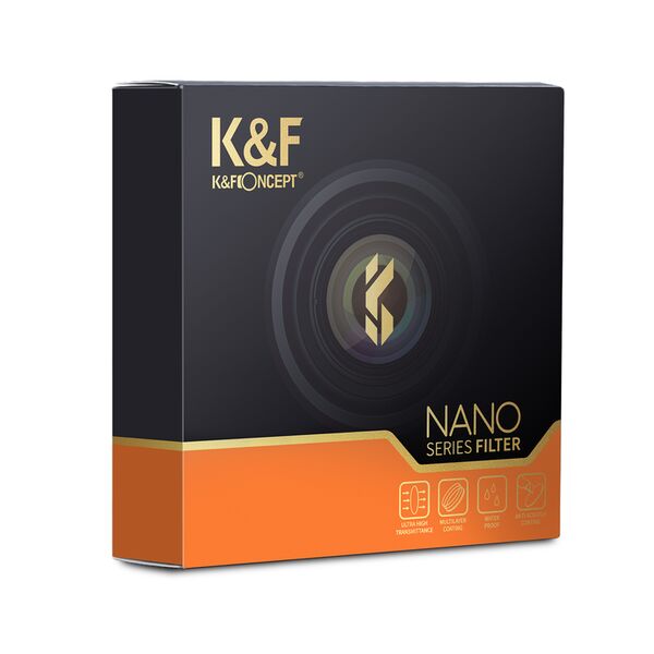 K&F Concept Magnetic Lensfilter-Kit CPL-ND-UV  58mm