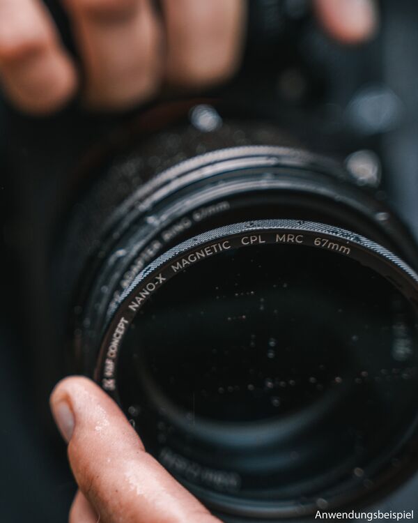 K&F Concept Magnetisches Kit CPL / ND8 / ND64 / ND1000 / 1/8 Black Mist  58mm