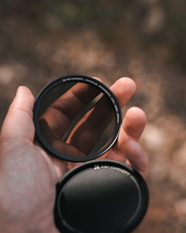 K&F Concept Magnetisches Kit CPL / ND8 / ND64 / ND1000 / 1/8 Black Mist  55mm