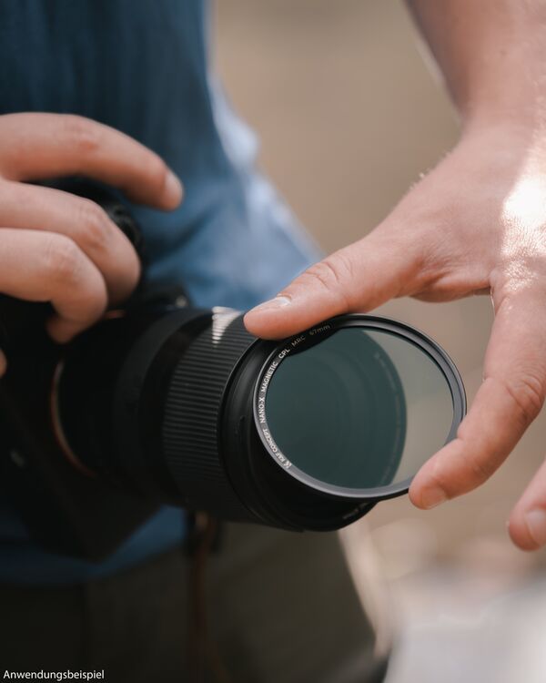 K&F Concept Magnetisches Kit CPL / ND8 / ND64 / ND1000 / 1/8 Black Mist  55mm