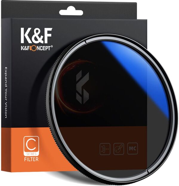 K&F Concept MC CPL Filter  72mm Blue Coat