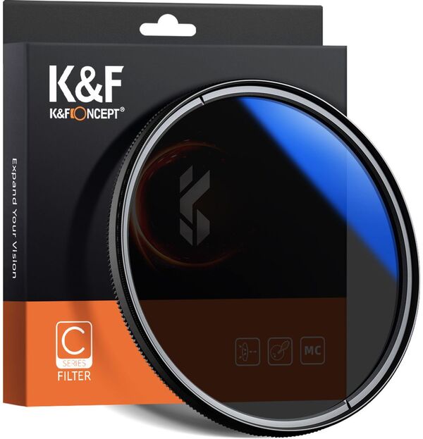 K&F Concept MC CPL Filter  52mm Blue Coat