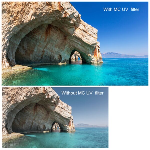 K&F Concept MC UV Filter  72mm Blue Coat