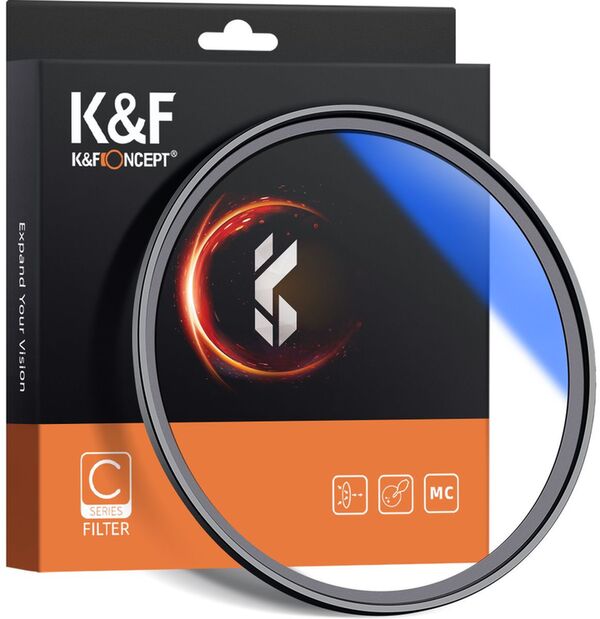 K&F Concept MC UV Filter  77mm Blue Coat