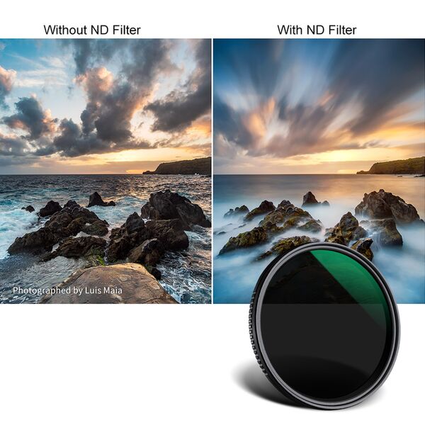 K&F Concept Variabel ND Filter - Super Slim  ND8-2000 67mm