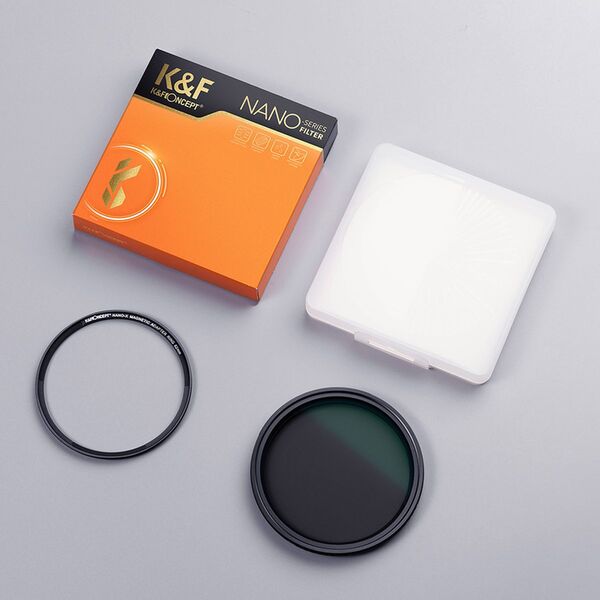 K&F Concept Variabel ND Filter ND8-128 Nano X magnetisch  62mm