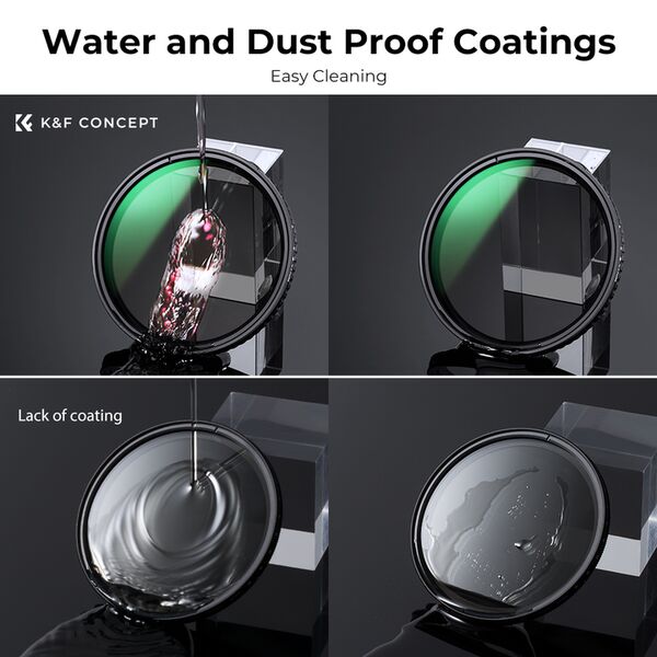 K&F Concept Variabel ND Filter ND8-128 Nano X magnetisch  77mm