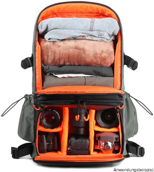 K&F Concept Rucksack KF13.107 XL Pro und abnehmbare Kamera Tasche 
