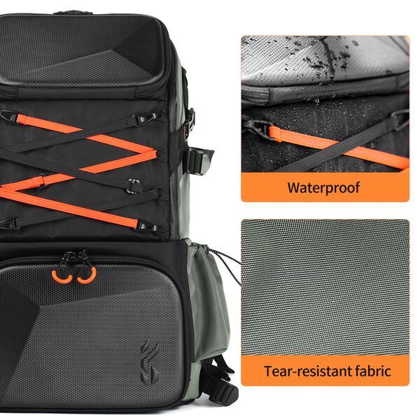 K&F Concept Rucksack KF13.107 XL Pro und abnehmbare Kamera Tasche 