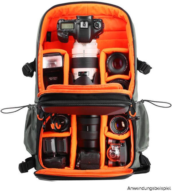 K&F Concept Rucksack KF13.107 XL Pro und abnehmbare Kamera Tasche 