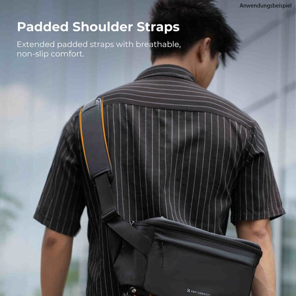 K&F Concept Sling Bag  schwarz
