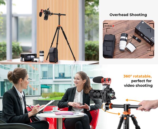 K&F Concept Trident-T Stativ 