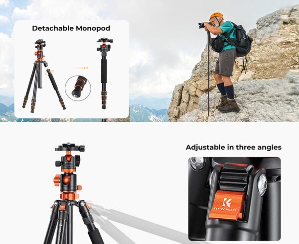 K&F Concept Trident-T Stativ 