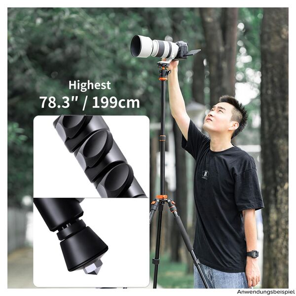 K&F Concept Tripod  K234A6