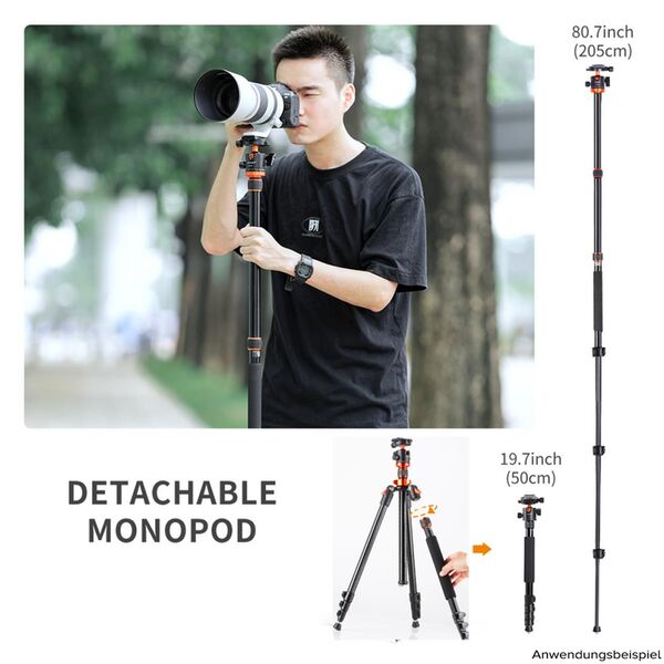 K&F Concept Tripod  K234A6