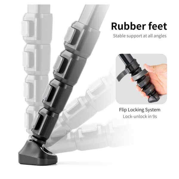 K&F Concept Tripod  M1+BH-35L