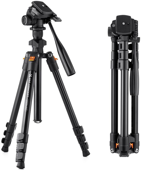 K&F Concept Tripod w/ Videohead 