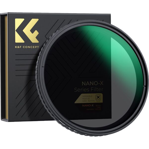 K&F Concept variabel ND Filter ND2-ND32 Nano X  72mm