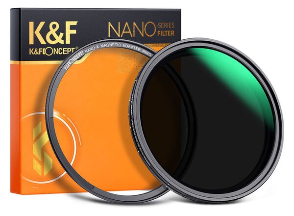 K&F Concept Variabel ND Filter ND8-128 Nano X magnetisch  55mm