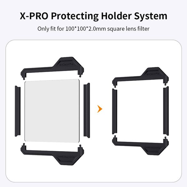 K&F Concept X-Pro Frame For 100x100mm Filters - 2 Pieces 