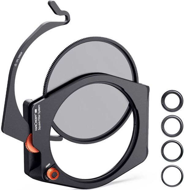 K&F Concept X-Pro Square Filter Houlder + 95mm CPL 