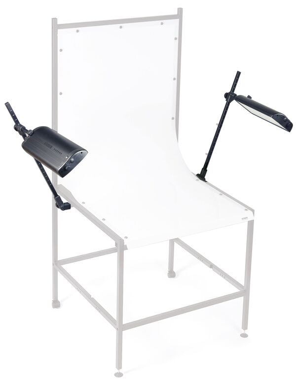 Kaiser Copylizer-Beleuchtungseinrichtung RB 521 AB mit 2 x 192 SMD-LEDs 5600 K CRI: 95 