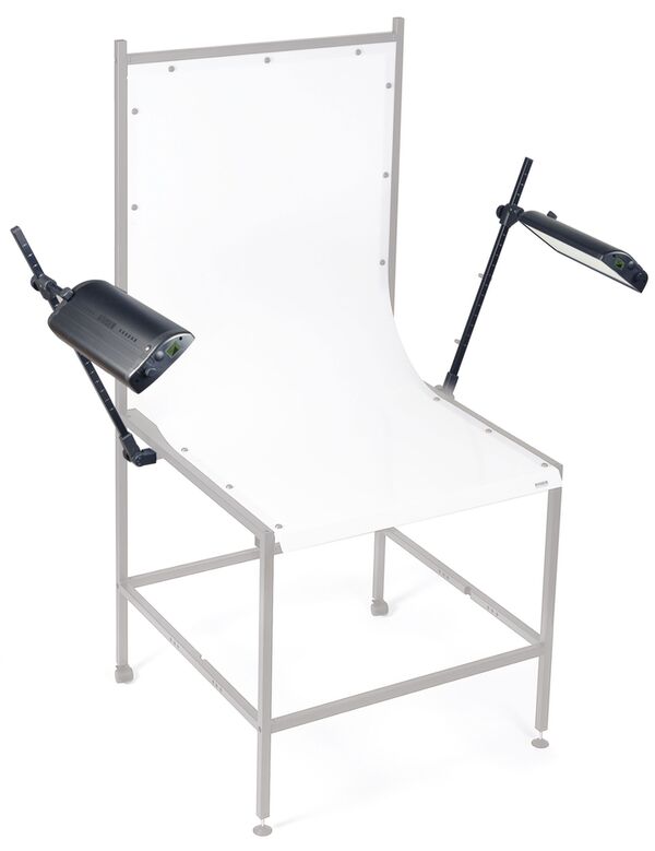 Kaiser Copylizer-Beleuchtungseinrichtung RB 525 AS, mit Thermo-Management. 2 x 192 SMD-LEDs, 5600 K, CRI: 95 