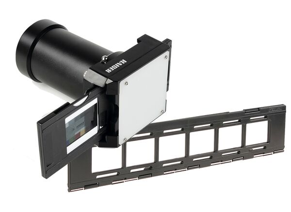 Kaiser Dia-Duplikator Digital + Filmstreifenhalter 6 Kleinbild-Negative 