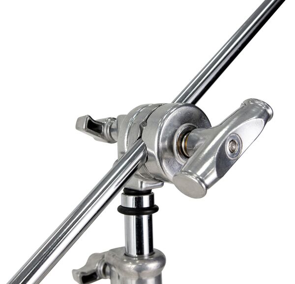 Kaiser Galgenstativ C-Stand 330, Einstellhöhe: ca. 145 – 328 cm, Auslegearm ca. 102 cm, Dreibeinbasis abnehmbar und zusammenlegbar 