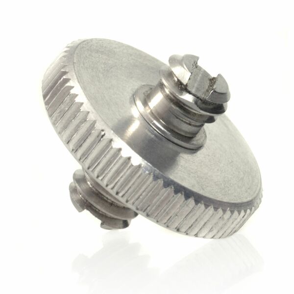 Kaiser Gewindeadapter 1/4 Zoll / 1/4 Zoll mit Kontermutter 