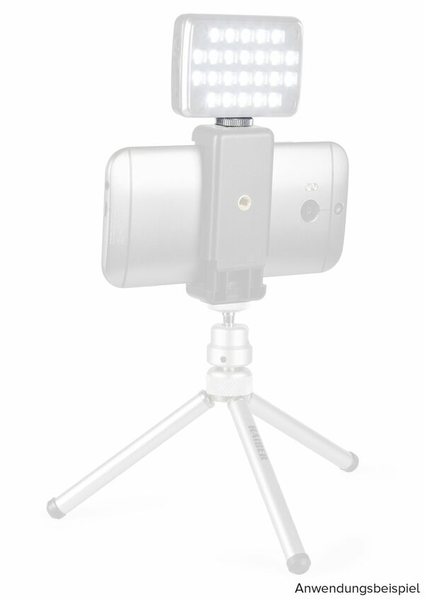 Kaiser Gewindeadapter 1/4 Zoll / 1/4 Zoll mit Kontermutter 