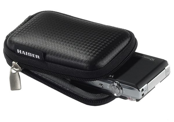 Kaiser Hartschalentasche digiShell 2 11,3 x 6,7 x 3,8 cm, schwarz 