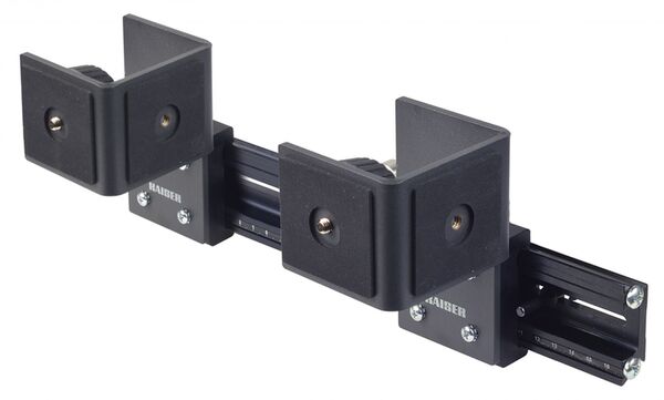 Kaiser Kameraarm 2CC mit zwei horizontal verschiebbaren Kameraträgern 