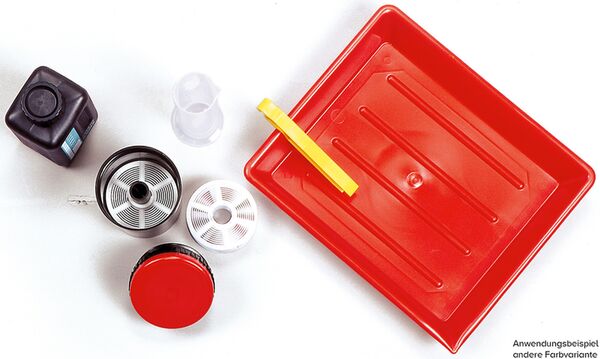 Kaiser Laborschale 13x18 cm  schwarz