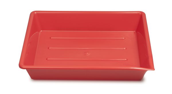 Kaiser Laborschale  20x25  rot