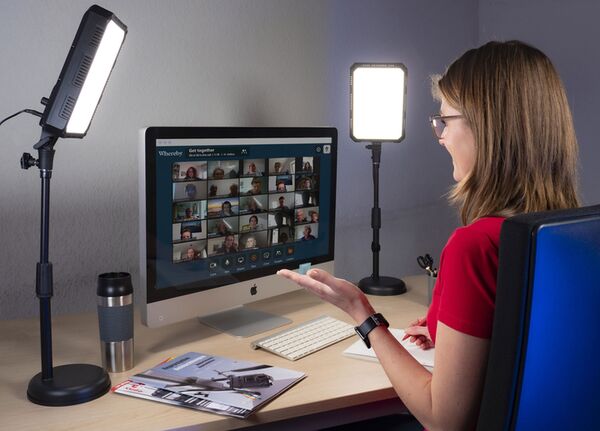 Kaiser LED-Desktop-Beleuchtungs-Set PL 24Vario 2Kit 