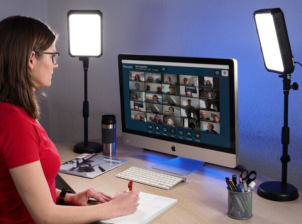 Kaiser LED-Desktop-Beleuchtungs-Set PL 24Vario 2Kit 