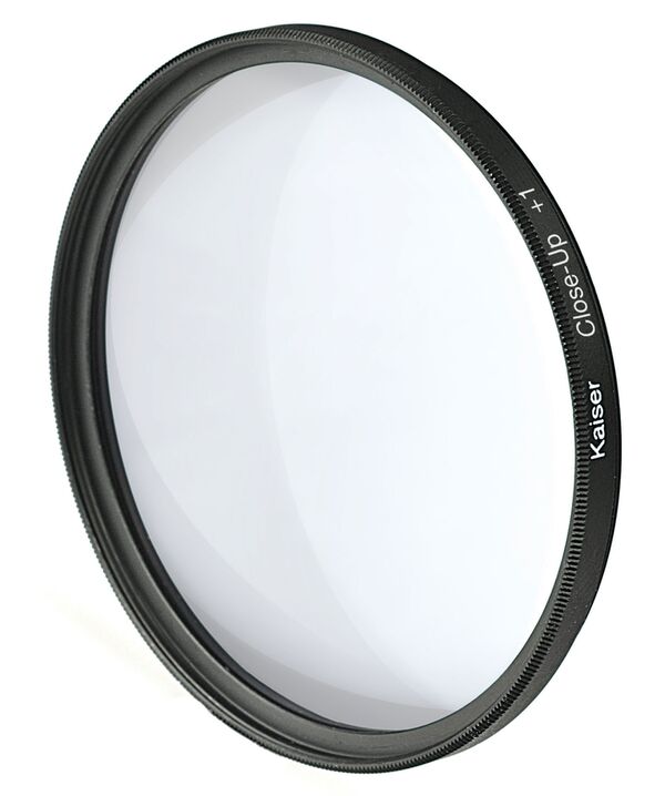 Kaiser Nahlinsen-Set mit je einer Nahlinse +1 +2 +4 inkl. Aufbewahrungstasche  55mm